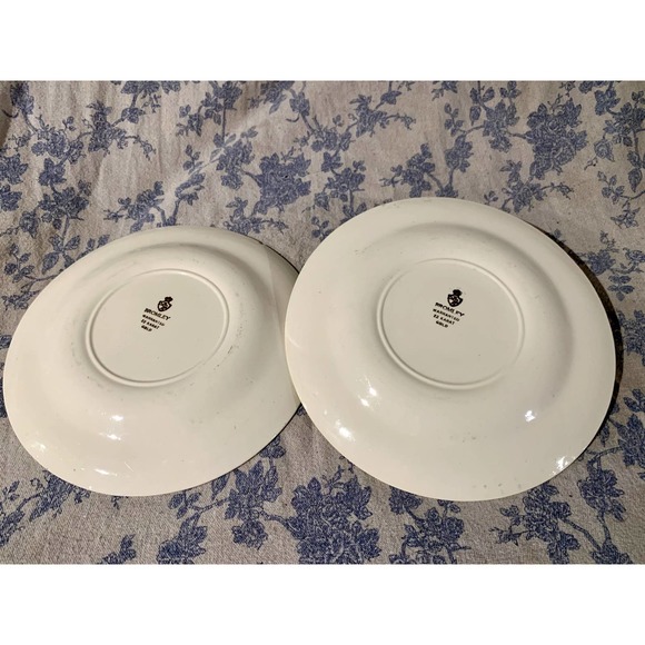 Set of 2 Two Vintage Bromley Side Plates - Picture 9 of 12